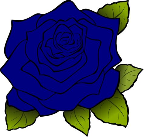 Animated Blue Roses