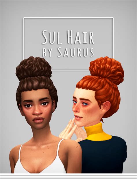 Saurus Creating Sims 4 Cc Patreon Sims Hair Hair Sims 4