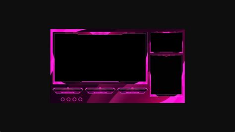 Overlay Pink Overlay Twitch Gratuit Animé Et Facecam Pour