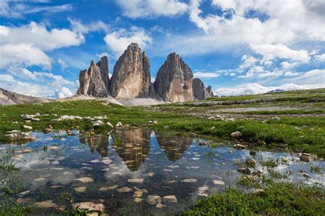 Dreamy Pixel Walk Around Tre Cime Di Lavaredo Sunset Milky Way