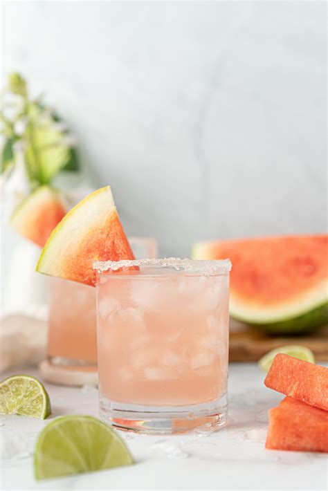Watermelon Margaritas The Boozy Ginger Tequila