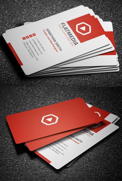 26 Modern Business Cards Psd Templates Print Ready
