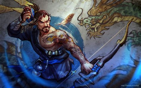 Overwatch Hanzo And Genji Wallpaper By Sohlol On Deviantart