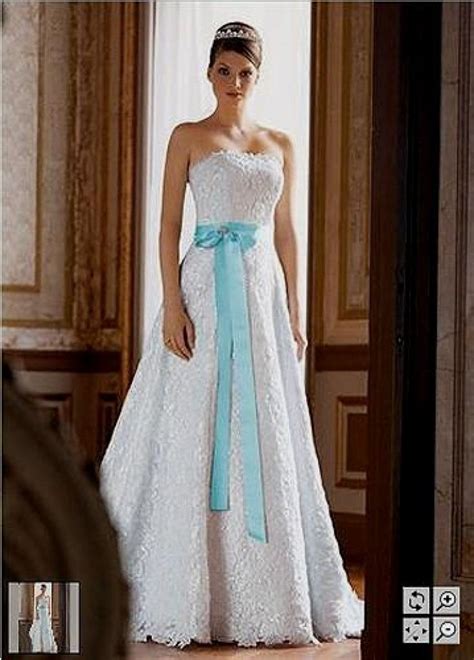Adorable Tiffany Blue Wedding Dress Sash Davids Bridal Wedding Gowns Blue Wedding Dresses