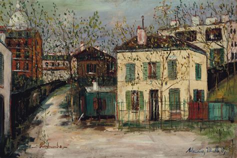 Maurice Utrillo 1883 1955 Le Maquis De Montmartre Christies