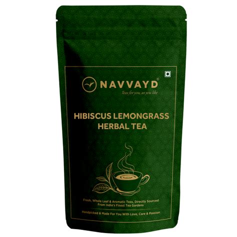 Hibiscus Lemongrass Herbal Tea Jiomart