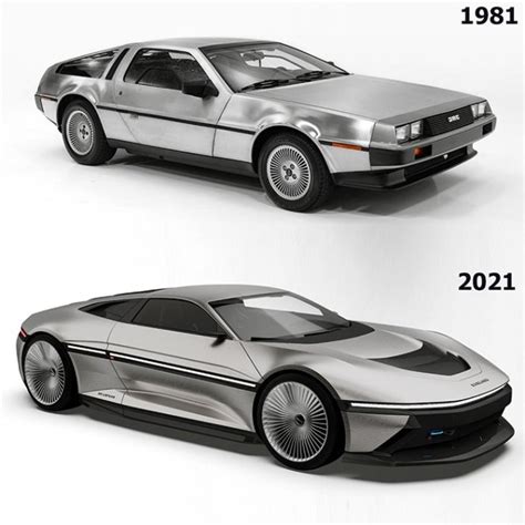 Take A Trip Back To The Future With The Delorean Concept For 2021