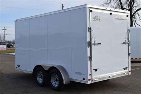 Atc 7x14 Raven Aluminum Enclosed Cargo Trailer Custom Enclosed And