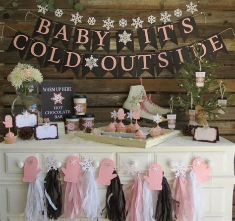 Baby Its Cold Outside Baby Shower Decorations Winter Party Decorations