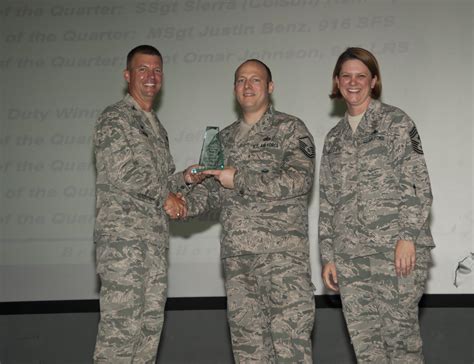 Award Winners Recognized During Cc Call 916th Air Refueling Wing Article Display