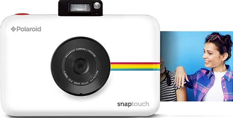 Polaroid Snap Touch Instant Print Digital Camera White With Lcd