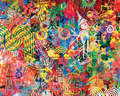 For instance, ``rgb'' colors the smallest value. Ryan McGinness - Aesthetic Comfort - Akrylic