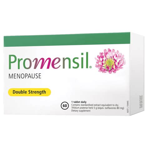Promensil Double Strength Menopause Relief 60 Tablets Discount Chemist