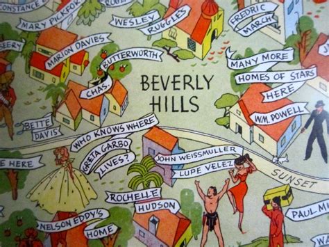 25 Beverly Hills Map Of The Stars Online Map Around The World