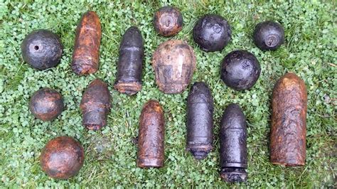 An elevating wedge raised the barrel, enabling the mortar to fire an exploding shell, called a bomb, in a high trajectory. I Found 15 Civil War Artillery Shells In One Weekend ...