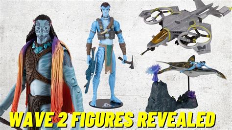 Avatar The Way Of Water Mcfarlane Toys Wave 2 Revealed Youtube