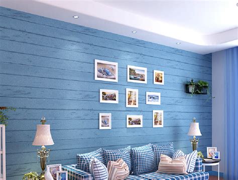 Light Blue Wallpaper For Living Room