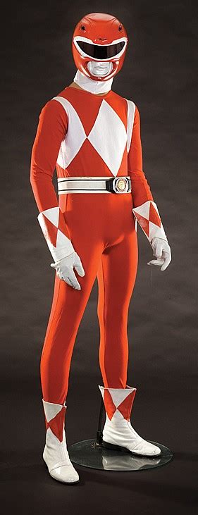 Sold Price Original Red Ranger Costume From Mighty Morphin Power