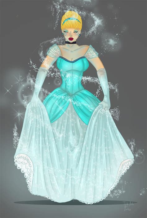 Cinderella Dress Transformation By Tjibi On Deviantart