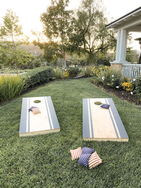 Diy Cornhole Game Painting Tips A Thoughtful Place