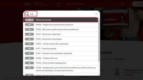 Consulta De Multas Electorales En Per Y C Mo Pagarlas