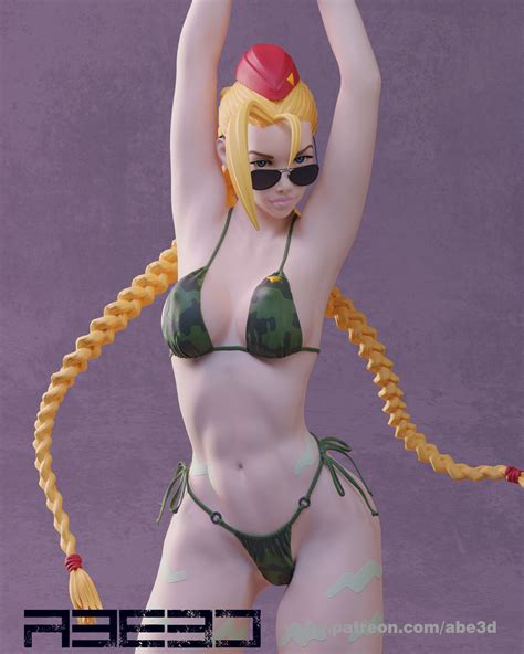 Street Fighter Cammy Versions Nsfw Premium D Model File Only Not