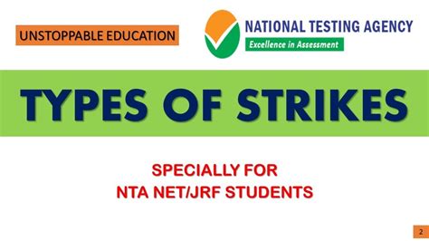 Types Of Strikes Industrial Relations Nta Netjrf June 2019 Youtube