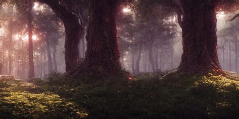 Enchanted Forest Unreal Engine 5 Atmosphere Stable Diffusion Openart