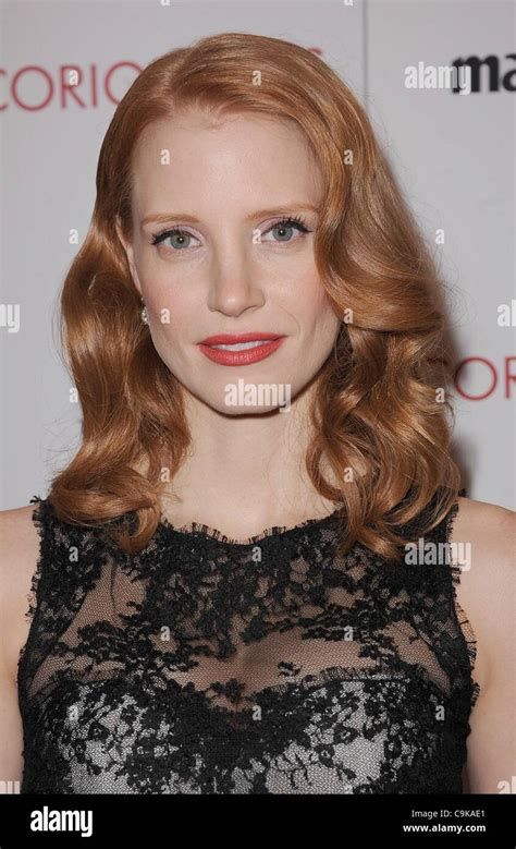 Jessica Chastain At Arrivals For Coriolanus Premiere The Paris Theatre New York Ny January 17