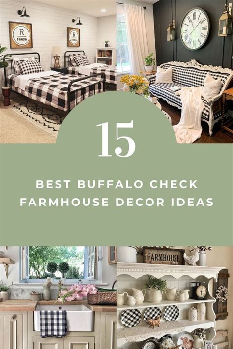 Buffalo Check Farmhouse Decor Farmhouse Decor Buffalo Check Curtains