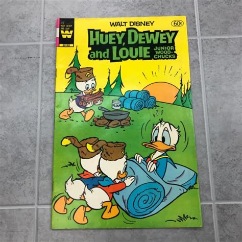 Walt Disney Huey Dewey And Louie Junior Woodchucks 79 Whitman Comics