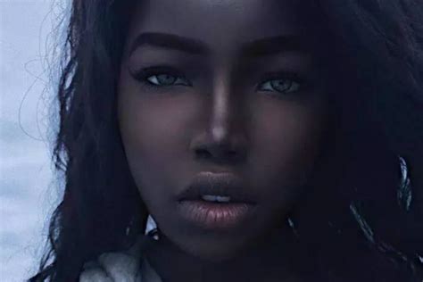 世界上最美的黑人美女：拥有18万粉丝被称非洲刘亦菲探秘志