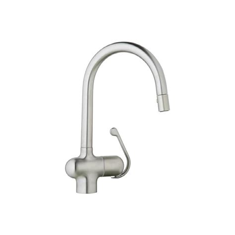 Shop Grohe Ladylux Pro Stainless Steel 1 Handle Pull Down Kitchen