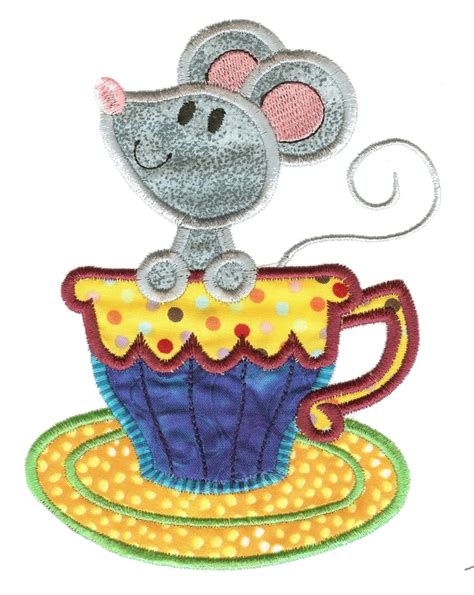 Tea Time Critters 1 Swak Pack 2 Sizes Products Swak Embroidery
