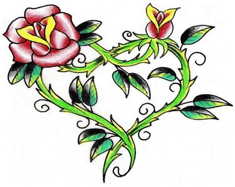 55 ideas flowers drawing tattoo anatomical heart #drawing #tattoo #flowers. Free Clipart Hearts And Flowers at GetDrawings | Free download