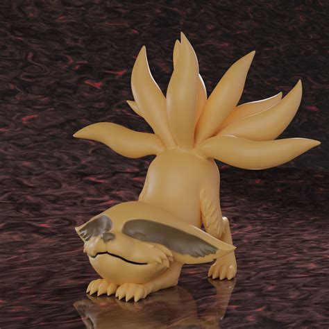 Kyuubi Kurama 3d Model 3d Printable Cgtrader