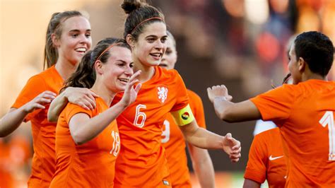 Oranje Leeuwinnen Nederlands Elftal Vrouwen Speelschema Wk Voetbal