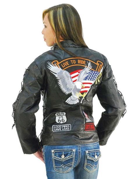 Leather Jackets With Patches Ubicaciondepersonas Cdmx Gob Mx