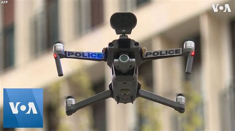 French Police Using Drones To Enforce Lockdown Youtube