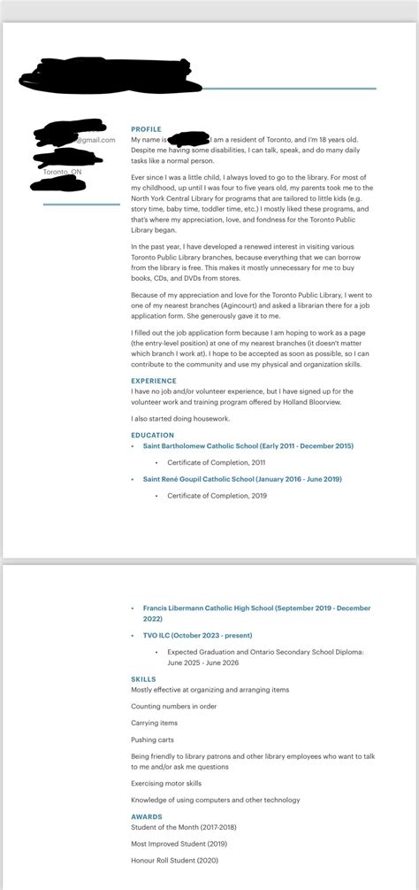 What is the problem with my resume? I have no past jobs. I applied for