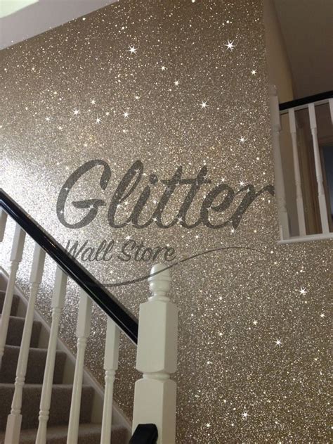 Maybe you would like to learn more about one of these? gold glitter wallpaper hallway | Glitter wallpaper bedroom ...
