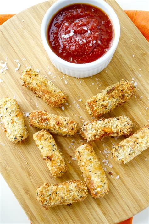 Bake for 5 minutes, then check for crispness. Homemade Mozzarella Sticks - Fashionable Foods