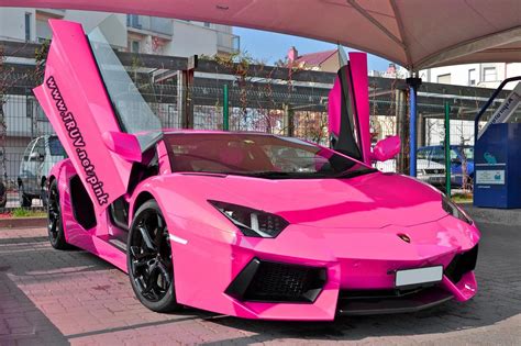 For Stephine Pink Car Hot Pink Cars Dream Cars
