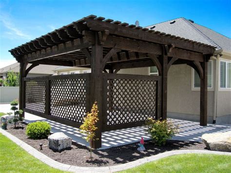 The folks at amerimax offer a variety of different alumawood patio covers, including full roofs and latticed covers that let some sun in. Covered Patio Photo Gallery | Joy Studio Design Gallery ...