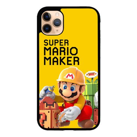 Super Mario Maker Z3515 Iphone 11 Pro Max Case In 2020 Iphone 11 Pro