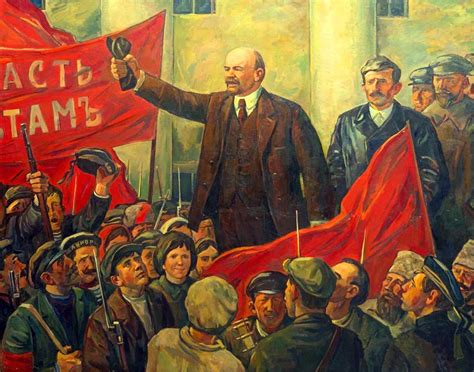 Lenin Proclaiming The Formation Of The Ussr War Art Revolution Art