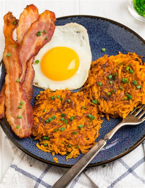 Sweet Potato Hash Browns Easy Recipe With Shredded Sweet Potatoes
