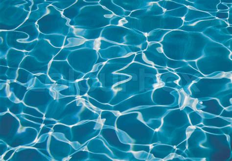 Most Beautiful Clear Pool Water Reflecting In The Sun Stock Image