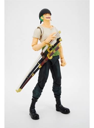 Action Figure One Piece Roronoa Zoro Articulado Frete Grátis