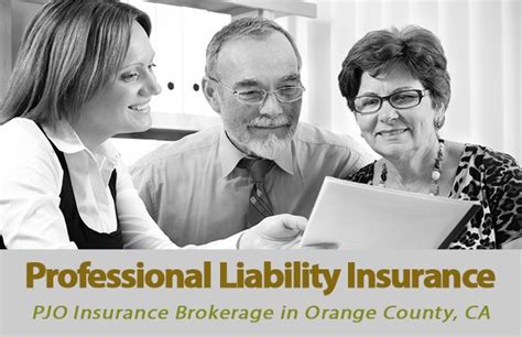 Orange County Professional Liability Insurance By Pjo Brokerage